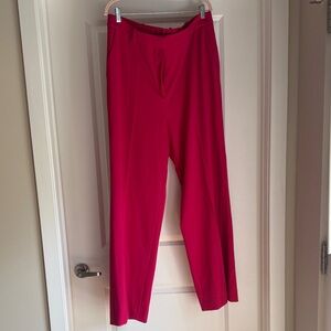 The Fold wide-leg Adelaide Fuschia Trousers